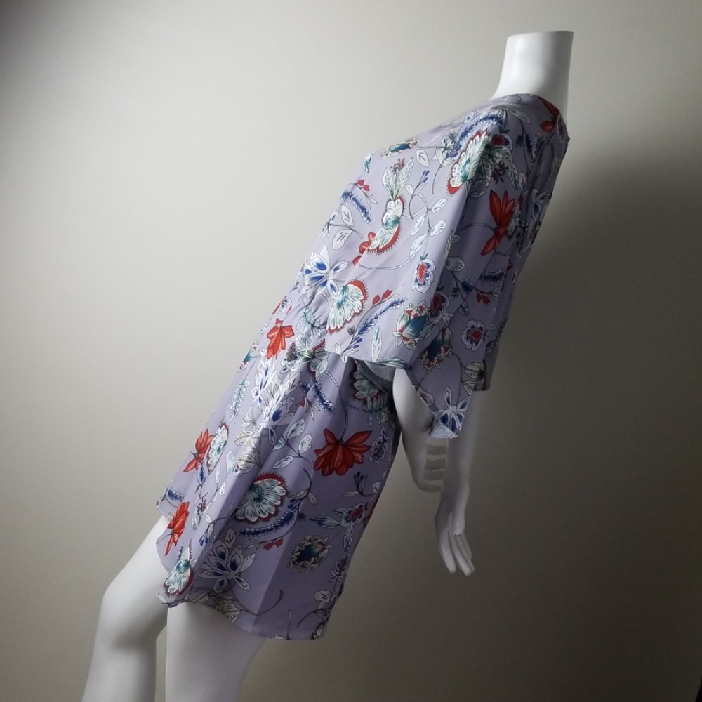 Parker Lilac Floral Dress NWT! Size Medium - Picture 4 of 8